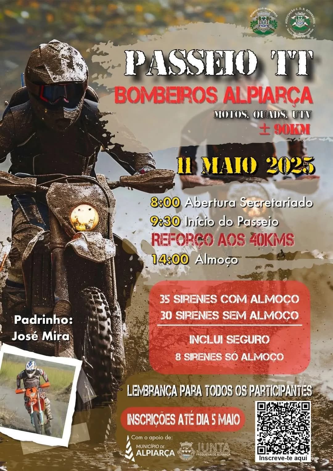 Passeio TT – Bombeiros Municipais de Alpiarça