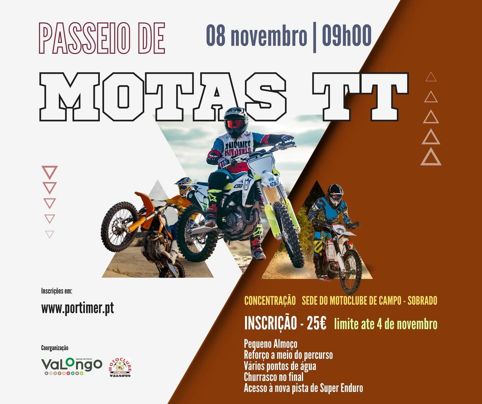 Passeio de Motas TT – Sobrado