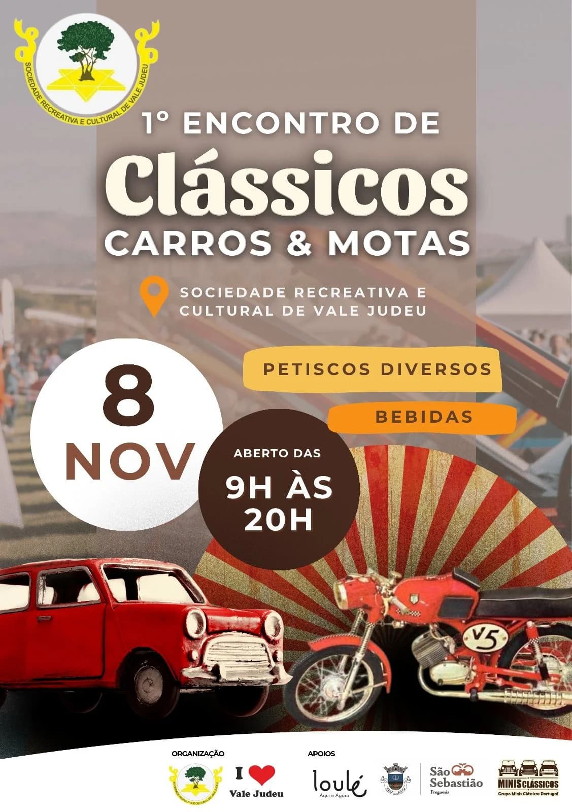1º Encontro de Clássicos Carros & Motas