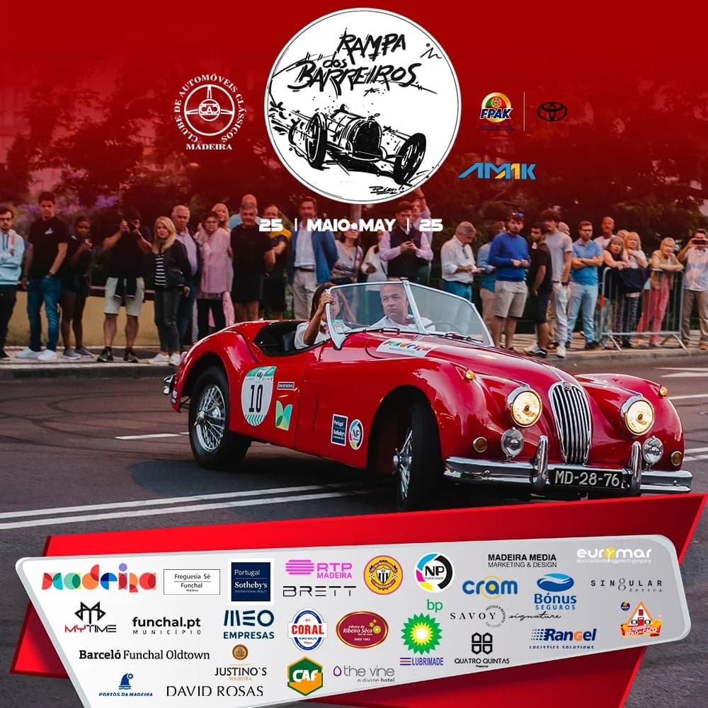 21º Rampa Dos Barreiros – Clube de Automóveis Clássicos da Madeira