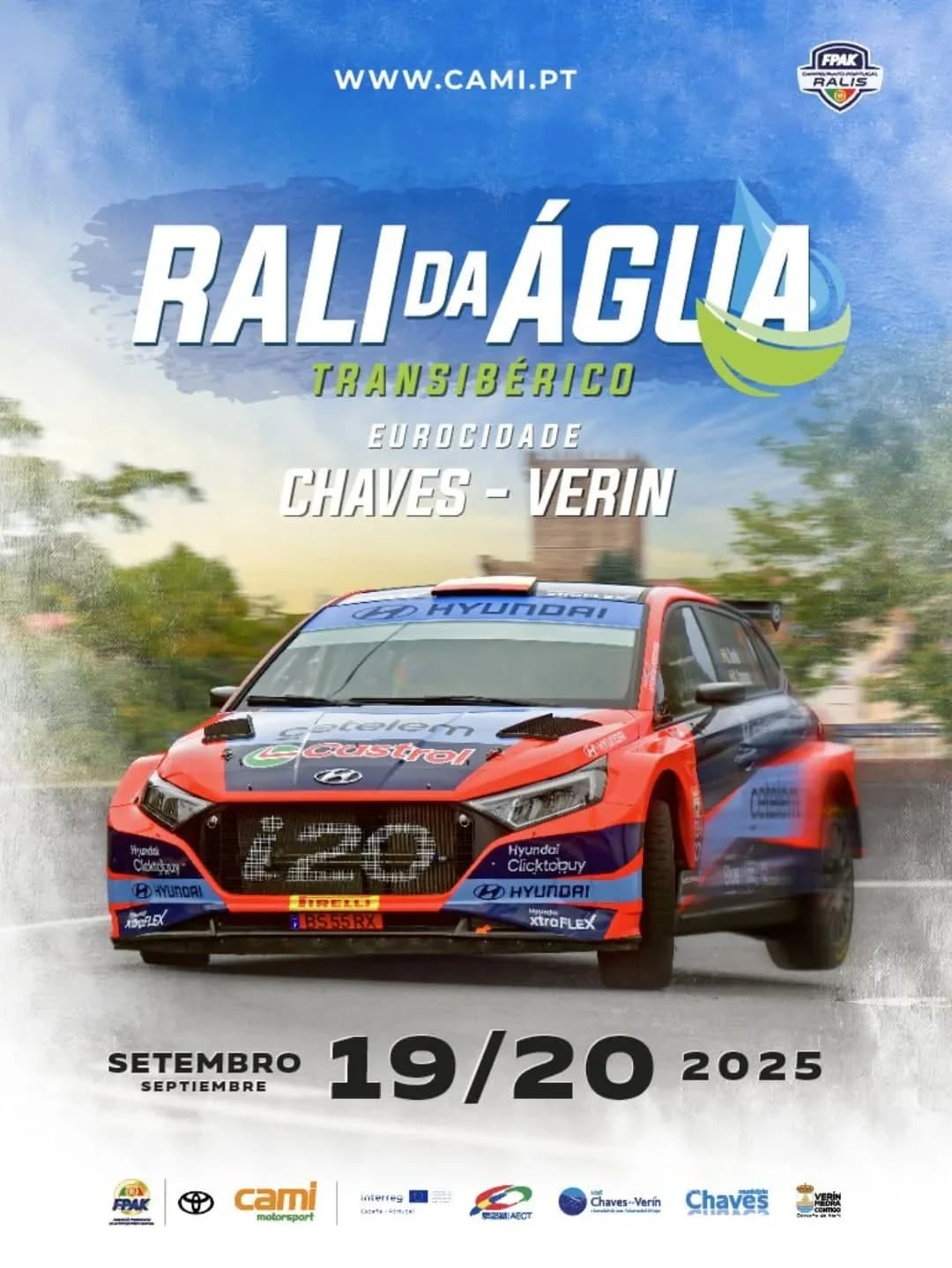 Rali da Água Transiberico Eurocidade Chaves-Verin